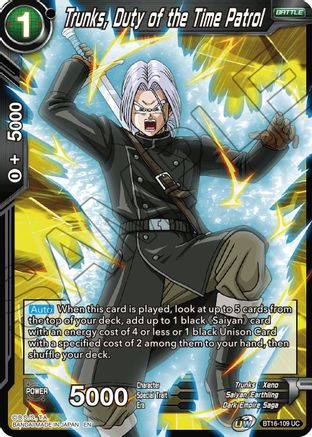 Trunks, Duty of the Time Patrol (BT16-109) - Realm of the Gods