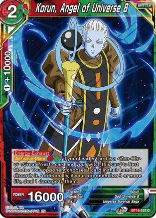 Korun, Angel of Universe 8 (BT16-127) - Realm of the Gods