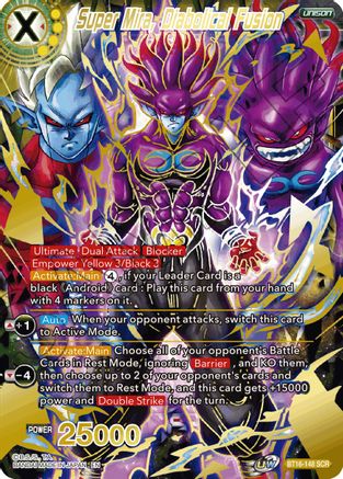 Super Mira, Diabolical Fusion (BT16-148) - Realm of the Gods Foil