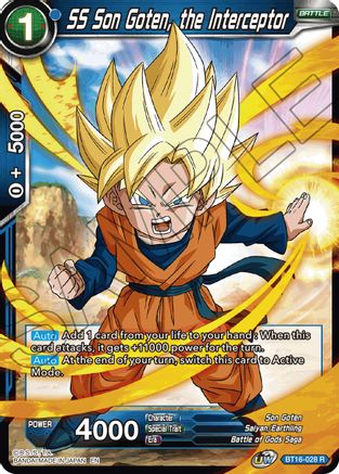 SS Son Goten, the Interceptor (BT16-028) - Realm of the Gods Foil