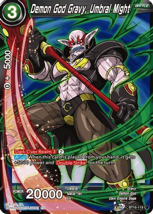 Demon God Gravy, Umbral Might (BT16-119) - Realm of the Gods