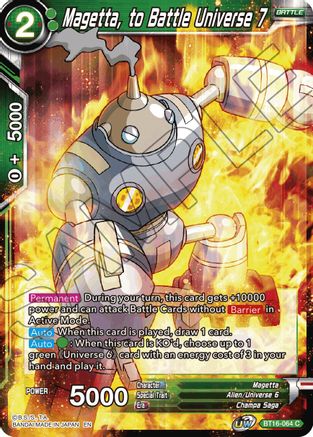 Magetta, to Battle Universe 7 (BT16-064) - Realm of the Gods