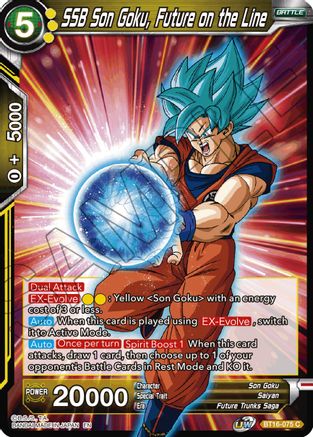 SSB Son Goku, Future on the Line (BT16-075) - Realm of the Gods