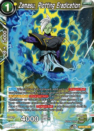 Zamasu, Plotting Eradication (BT16-090) - Realm of the Gods