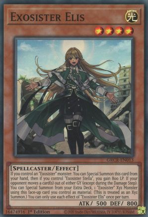 Exosister Elis (GRCR-EN013) - The Grand Creators 1st Edition