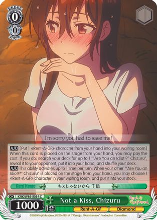 Not a Kiss, Chizuru (KNK/W86-E034 C) - Rent-A-Girlfriend