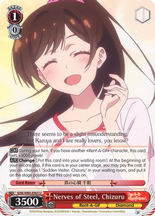 Nerves of Steel, Chizuru (KNK/W86-E063 U) - Rent-A-Girlfriend