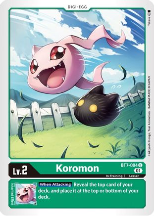 Koromon (BT7-004) - Next Adventure