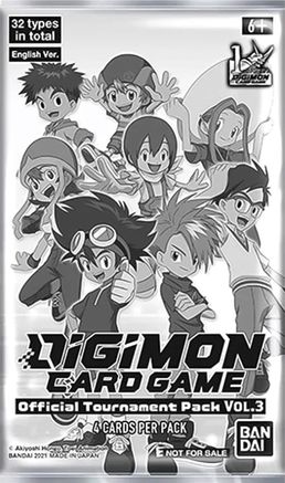 Official Tournament Pack Vol.3 - Digimon Promotion Cards