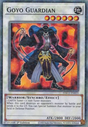Goyo Guardian (Duel Terminal) (HAC1-EN021) - Hidden Arsenal: Chapter 1 1st Edition