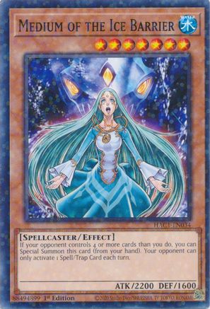 Medium of the Ice Barrier (Duel Terminal) (HAC1-EN034) - Hidden Arsenal: Chapter 1 1st Edition