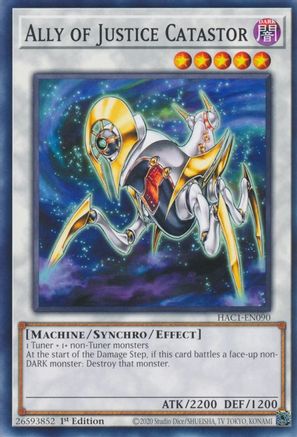 Ally of Justice Catastor (HAC1-EN090) - Hidden Arsenal: Chapter 1 1st Edition