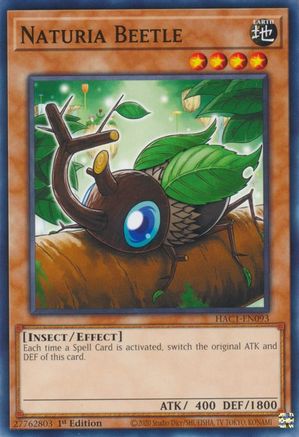 Naturia Beetle (HAC1-EN093) - Hidden Arsenal: Chapter 1 1st Edition
