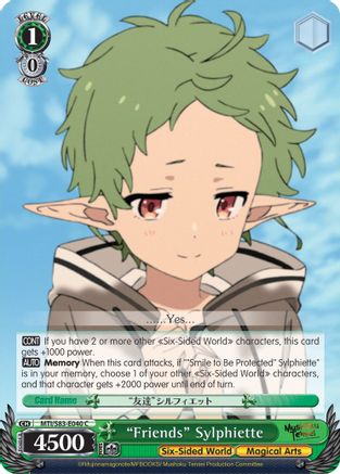"Friends" Sylphiette (MTI/S83-E040 C) - Mushoku Tensei: Jobless Reincarnation