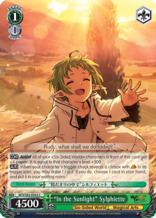 "In the Sunlight" Sylphiette (MTI/S83-E043 C) - Mushoku Tensei: Jobless Reincarnation