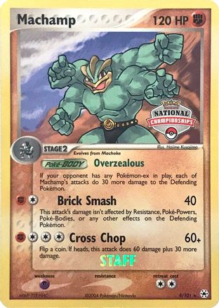 Machamp 009/101 League & Championship Cards - Promo