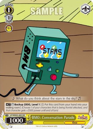 BMO: Conversation Parade (AT/WX02-A05) - Adventure Time