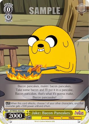 Jake: Bacon Pancakes (AT/WX02-A02) - Adventure Time