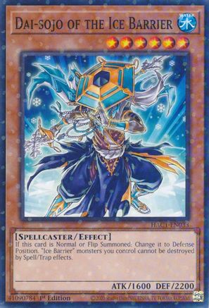 Dai-sojo of the Ice Barrier (Duel Terminal) (HAC1-EN033) - Hidden Arsenal: Chapter 1 1st Edition