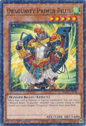 Dragunity Primus Pilus (Duel Terminal) (HAC1-EN155) - Hidden Arsenal: Chapter 1 1st Edition