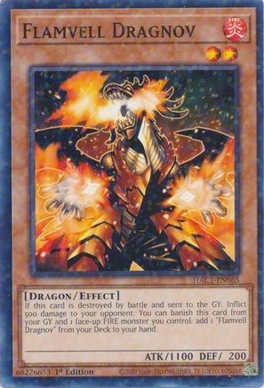 Flamvell Dragnov (Duel Terminal) (HAC1-EN065) - Hidden Arsenal: Chapter 1 1st Edition