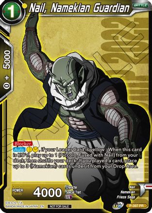 Nail, Namekian Guardian (Championship Pack 2022 Vol.1) (P-397) - Promotion Cards