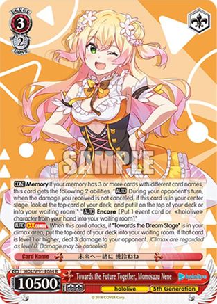 Towards the Future Together, Momosuzu Nene (HOL/W91-E084 R) - hololive production