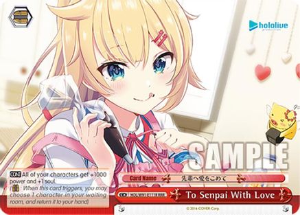 To Senpai With Love (RRR) (HOL/W91-E111R RRR) - hololive production