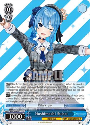 Hoshimachi Suisei (HOL/W91-E123 U) - hololive production