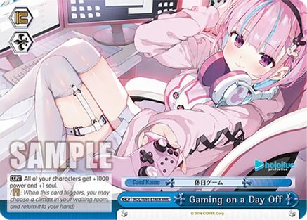 Gaming on a Day Off (RRR) (HOL/W91-E141R RRR) - hololive production