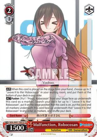 Malfunction, Robocosan (HOL/W91-TE015 TD) - hololive production