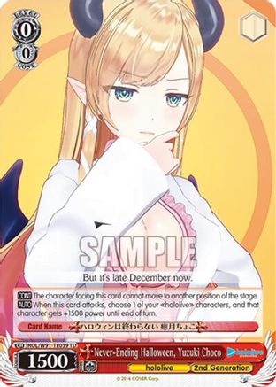 Never-Ending Halloween, Yuzuki Choco (HOL/W91-TE039 TD) - hololive production