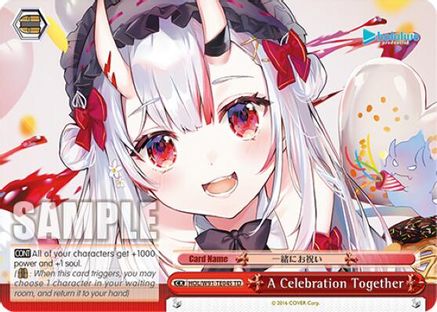 A Celebration Together (HOL/W91-TE045 TD) - hololive production
