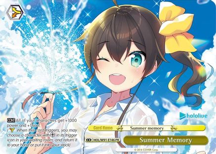 Summer Memory (PR) (HOL/W91-E146 PR) - hololive production