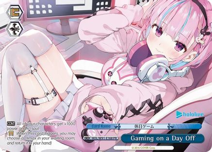 Gaming on a Day Off (PR) (HOL/W91-E168 PR) - hololive production
