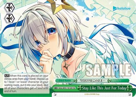 Stay Like This Just For Today (HOL/W91-TE109 TD) - hololive production