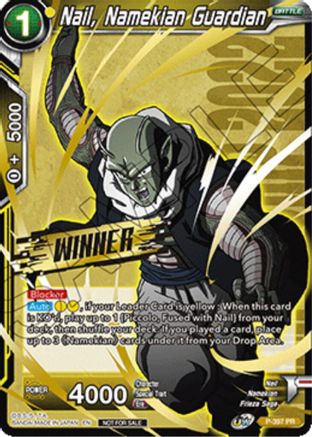 Nail, Namekian Guardian (Winner Stamped) (Championship Pack 2022 Vol.1) (P-397) - Promotion Cards Foil