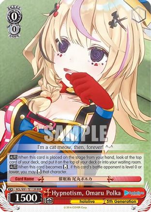 Hypnotism, Omaru Polka (RRR) (HOL/W91-TE113R RRR) - hololive production
