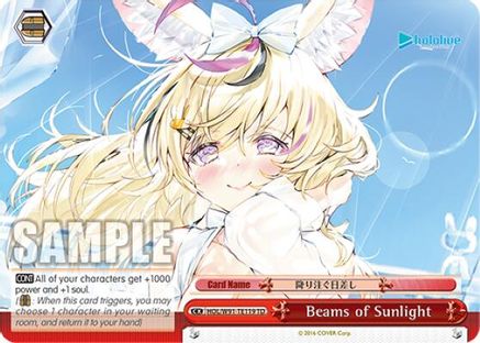 Beams of Sunlight (HOL/W91-TE119 TD) - hololive production