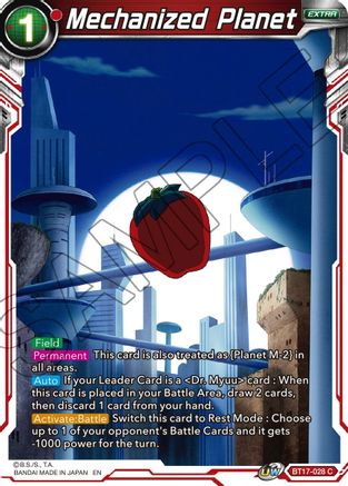Mechanized Planet (BT17-028) - Ultimate Squad Foil