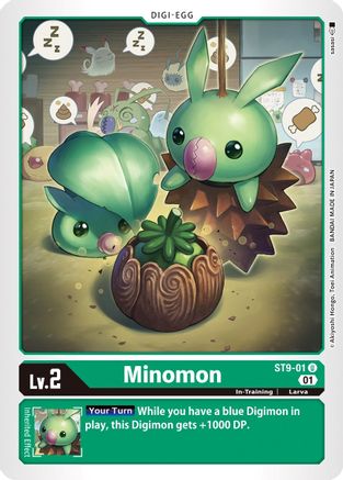 Minomon (ST9-01) - Starter Deck 09: Ultimate Ancient Dragon