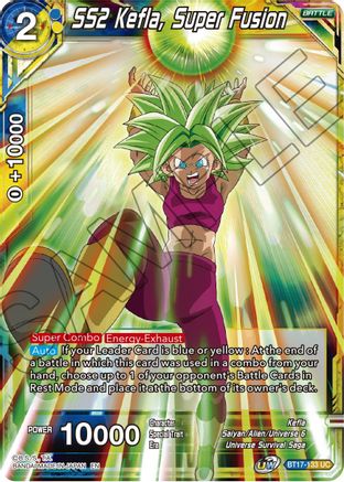 SS2 Kefla, Super Fusion (BT17-133) - Ultimate Squad