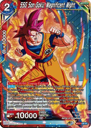 SSG Son Goku, Magnificent Might (BT17-138) - Ultimate Squad
