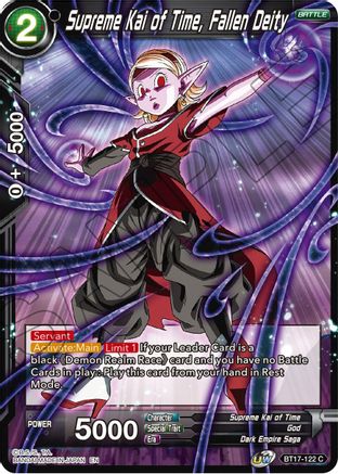 Supreme Kai of Time, Fallen Deity (BT17-122) - Ultimate Squad Foil