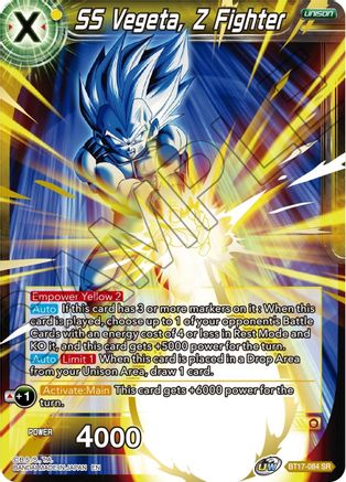 SS Vegeta, Z Fighter (BT17-084) - Ultimate Squad Foil