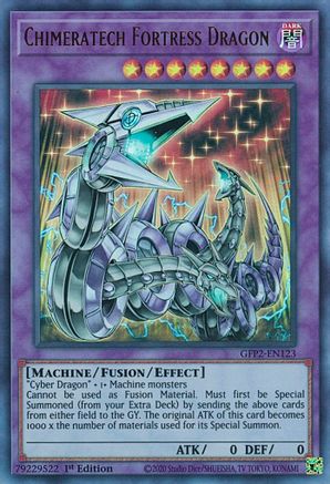 Chimeratech Fortress Dragon (GFP2-EN123) - Ghosts From the Past: The 2nd Haunting 1st Edition