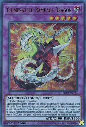 Chimeratech Rampage Dragon (GFP2-EN124) - Ghosts From the Past: The 2nd Haunting 1st Edition