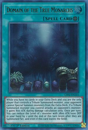 Domain of the True Monarchs (GFP2-EN161) - Ghosts From the Past: The 2nd Haunting 1st Edition