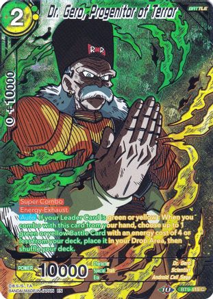 Dr. Gero, Progenitor of Terror (BT9-115) - Collectors Selection Vol 2 Foil