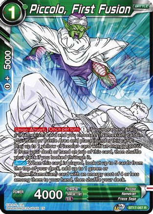 Piccolo, First Fusion (BT17-067) - Ultimate Squad Foil